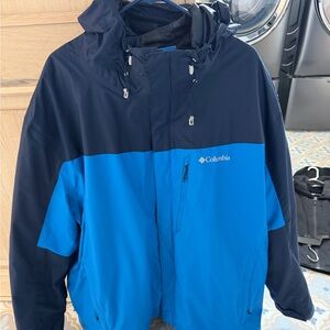 Columbia Men's Whirlibird™ V Interchange Jacket - Blue and Black